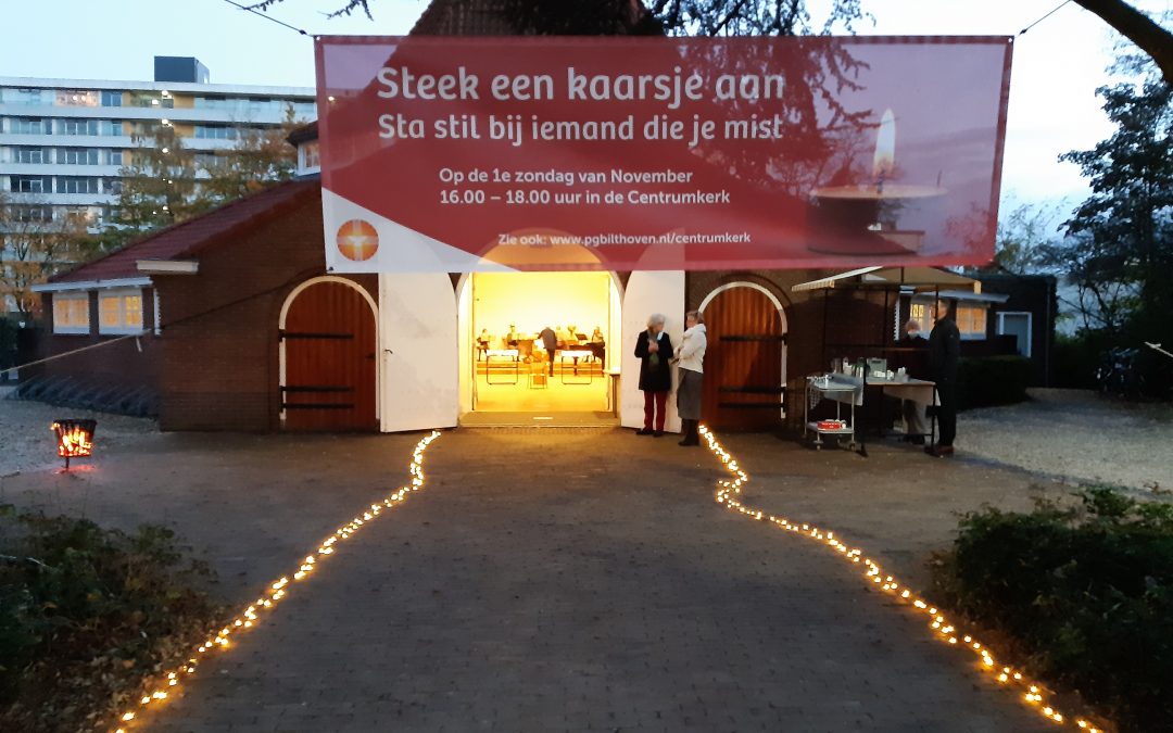 Steek een kaarsje aan – sta even stil bij iemand die je mist