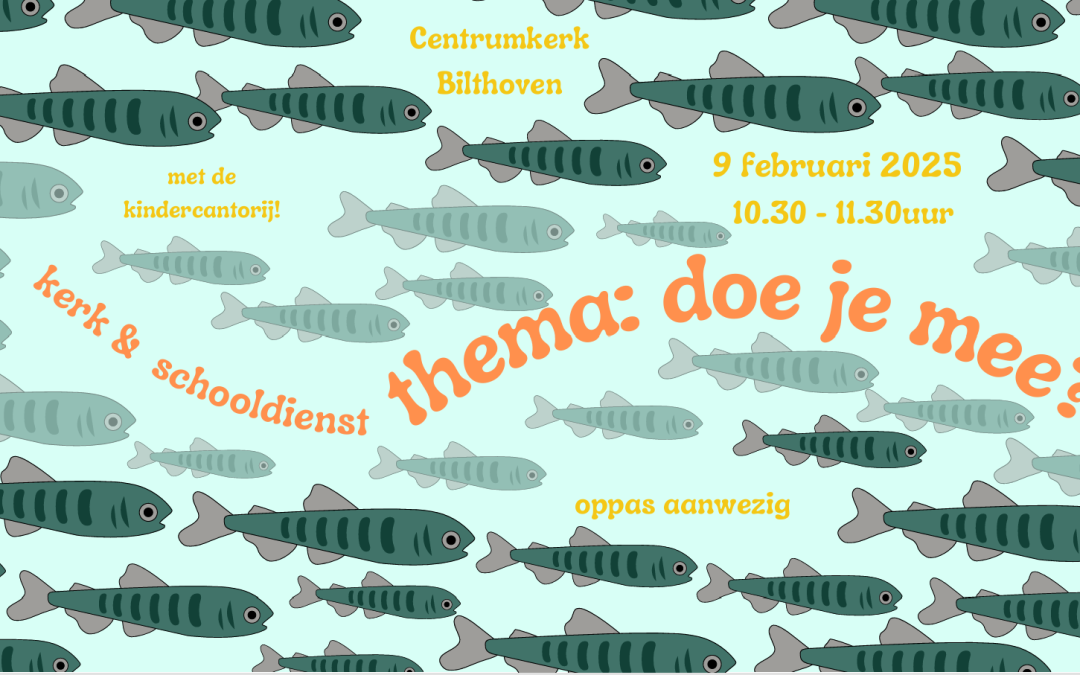 School- en kerkdienst: “Doe je mee?”